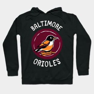 Baltimore Orioles Playing Baseball in the Baltimore Team Hoodie